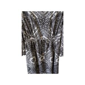 Zora Womans Maxi Dress Black/White Size 54euro/24us